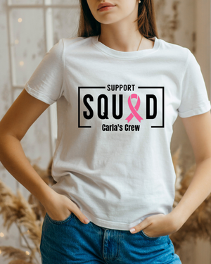 Breast Cancer Support Shirts for Carla